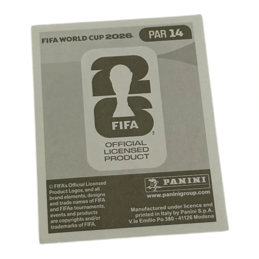 Panini FIFA World Cup 2026 Paraguay Matias Galarza Fonda Sticker PAR 14 Soccer